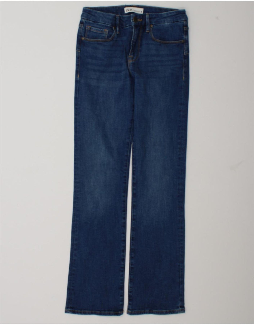 Zara Γυναικείο Τζιν μποτάκι EU 38 Small W28 L32 Μπλε βαμβακερό