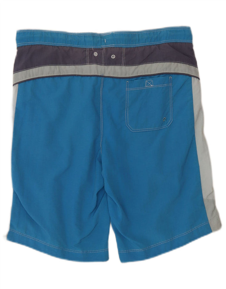 Champion Boys Graphic Swimming Shorts 9-10 Years Blue Colourblock
