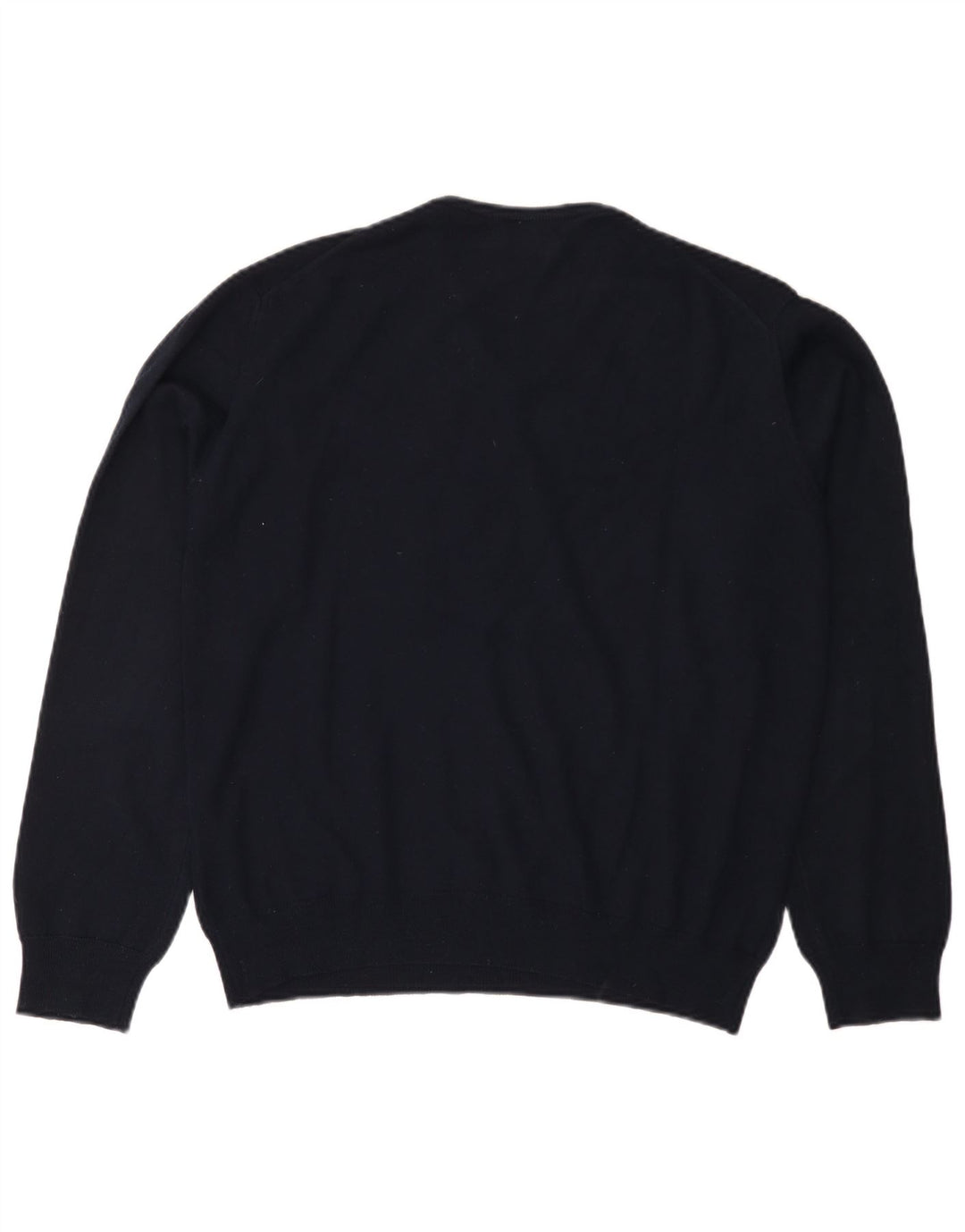 RIFLE Γυναικείο πουλόβερ με V λαιμόκοψη UK 18 XL Navy Blue Ακρυλικό