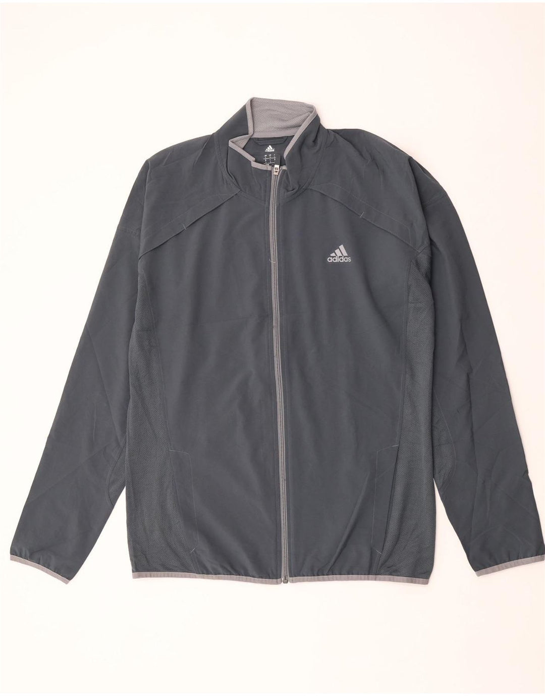 Ανδρική φόρμα Adidas Climalite Top Jacket Μεγάλο Γκρι Πολυεστέρας