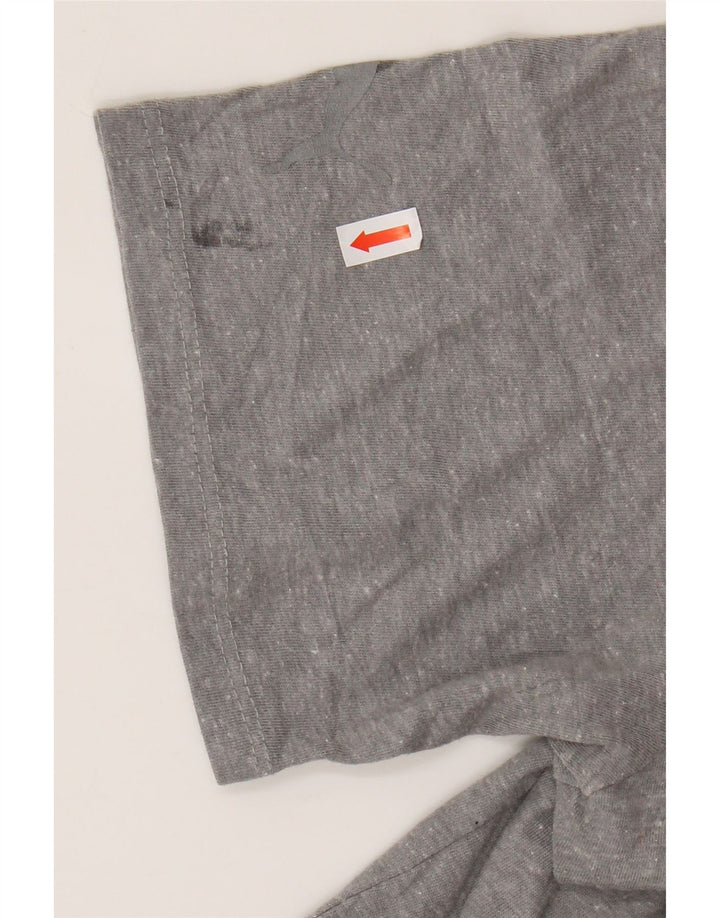 Ανδρικό γραφικό μπλουζάκι PUMA Top Large Grey Flecked