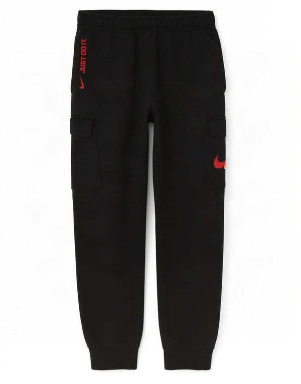 Ανδρική αθλητική φόρμα Nike Graphic Cargo Παντελόνι Joggers Μικρό μαύρο βαμβακερό