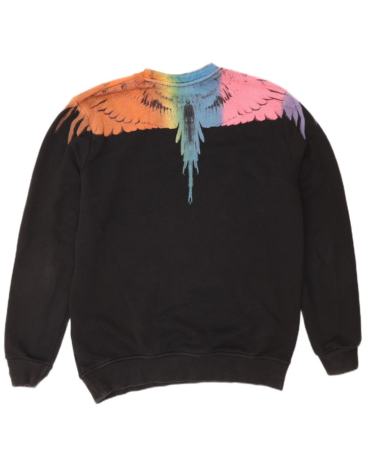 Ανδρικό γραφικό φούτερ Kappa Jumper Medium Black Colorblock Polyester