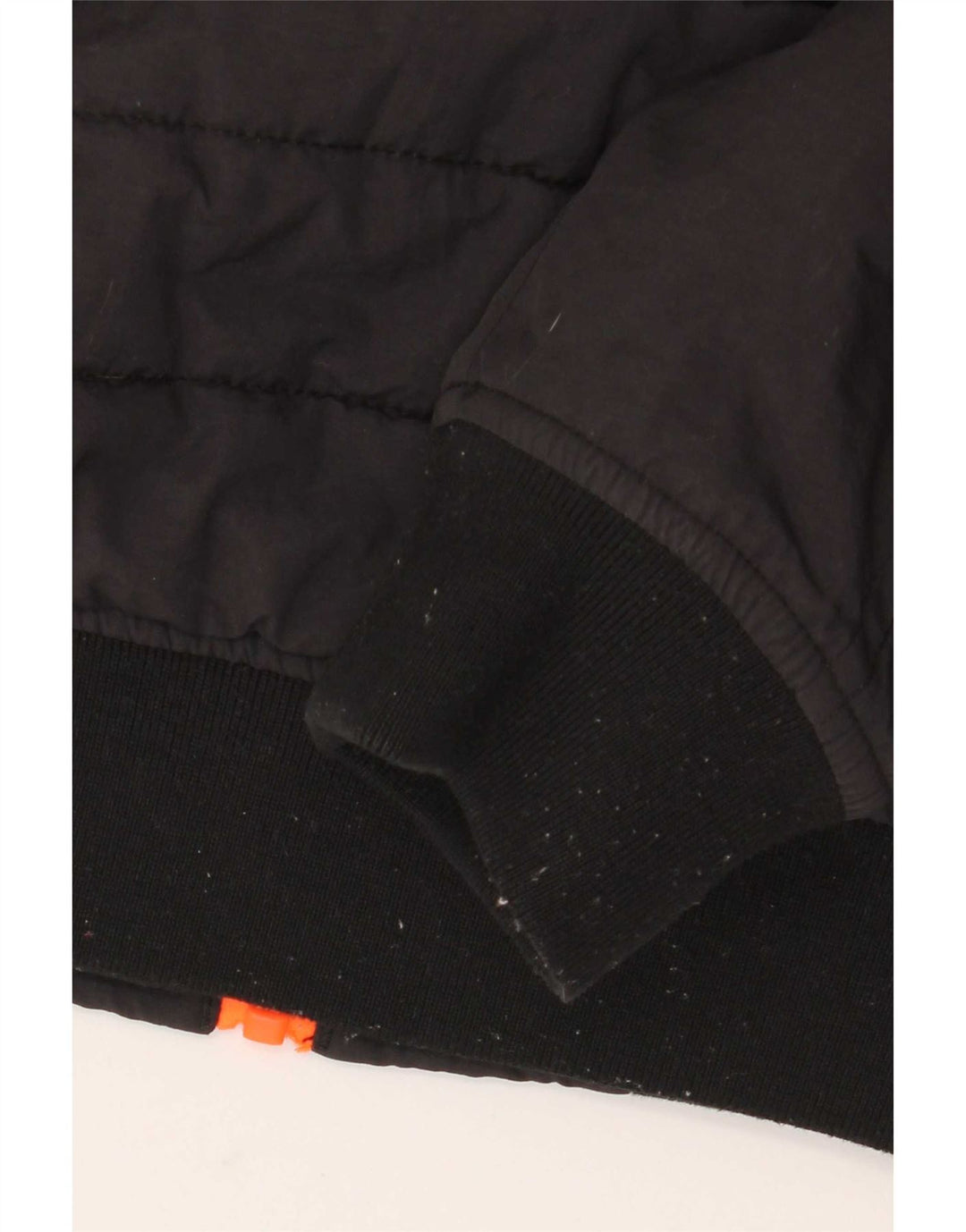 Ανδρικό μπουφάν με επένδυση Superdry UK 38 Medium Black Nylon