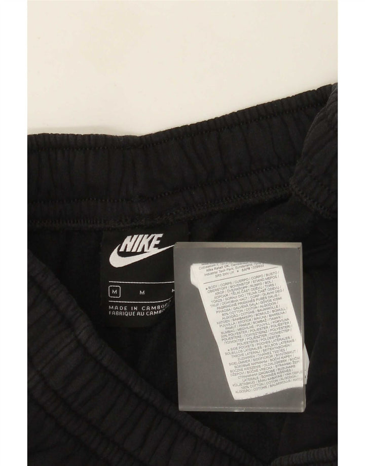 Ανδρικό αθλητικό σορτς Nike, μεσαίο μαύρο βαμβακερό