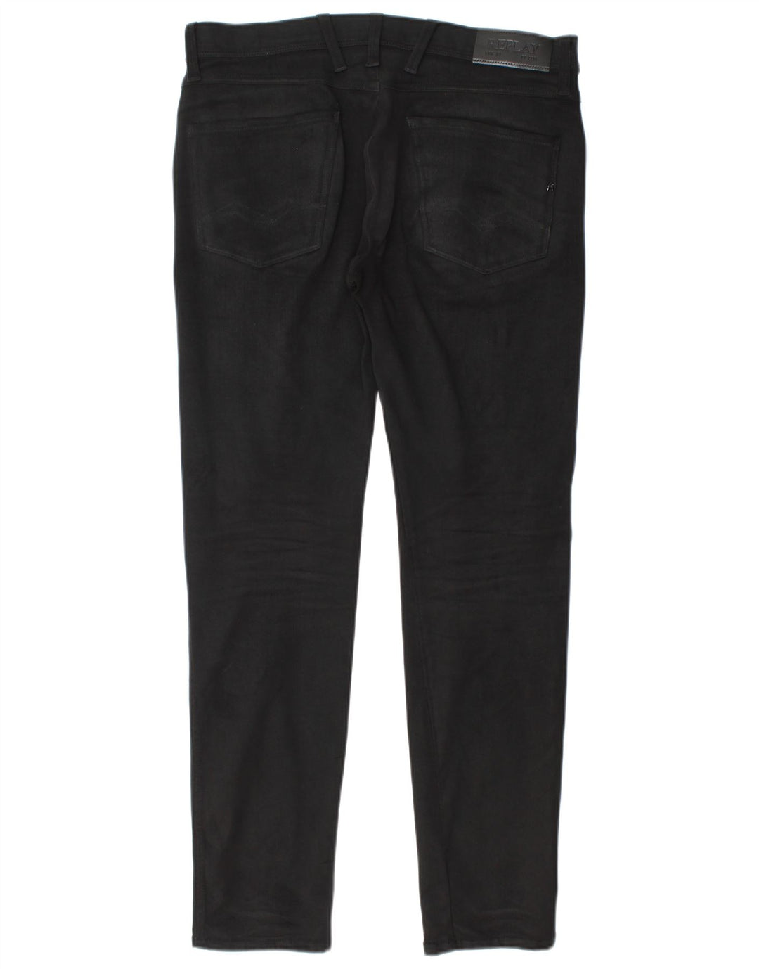 Replay Γυναικείο Anbass Distressed Slim Jeans W32 L30 Μαύρο βαμβακερό