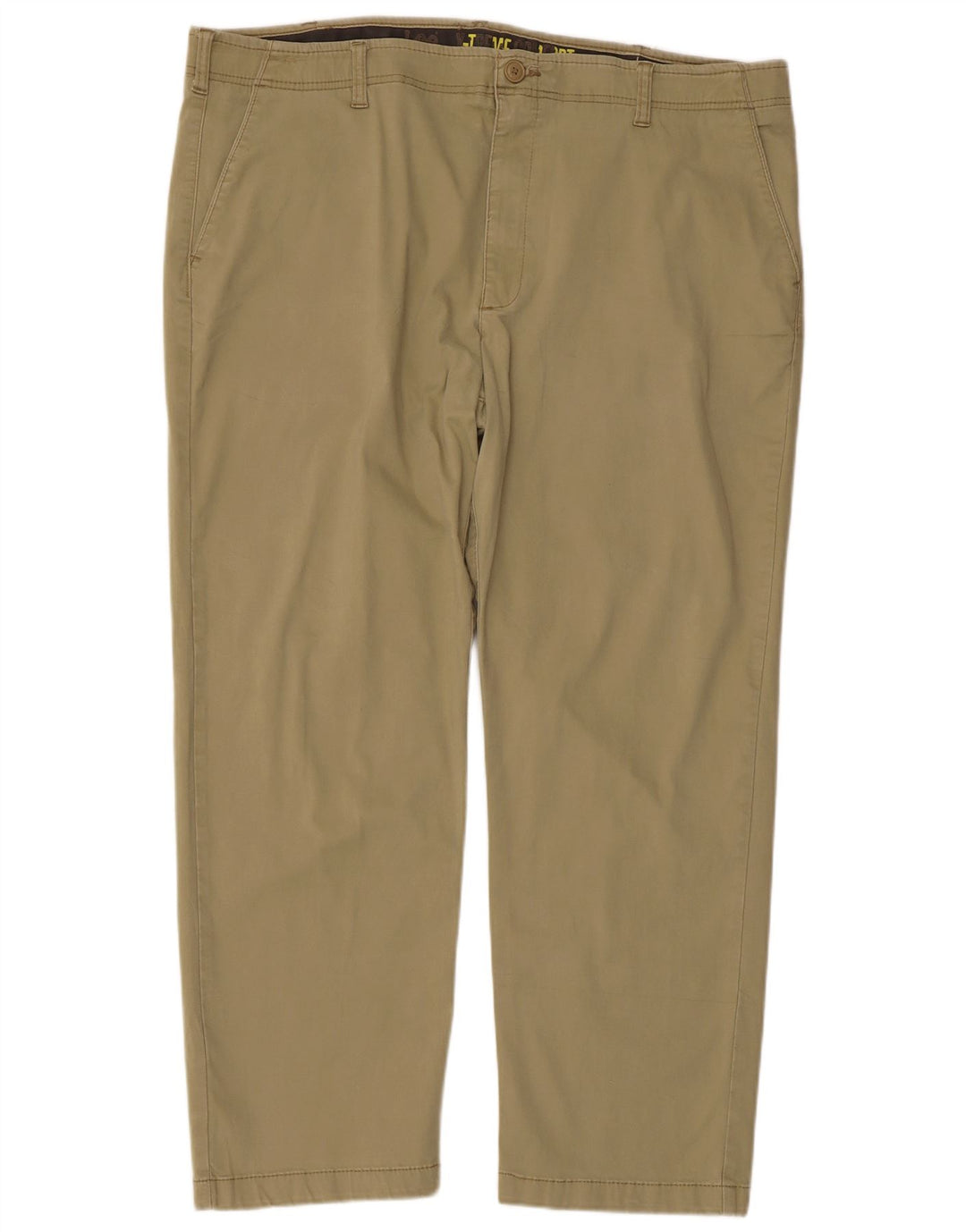 LEE Ανδρικό X-treme Comfort ίσιο παντελόνι Chino W44 L30 Χακί βαμβακερό