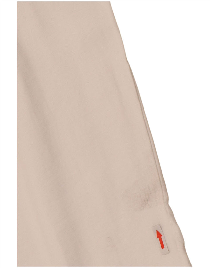 Zara Γυναικείο Cropped Παντελόνι Small W26 L25 White Modal