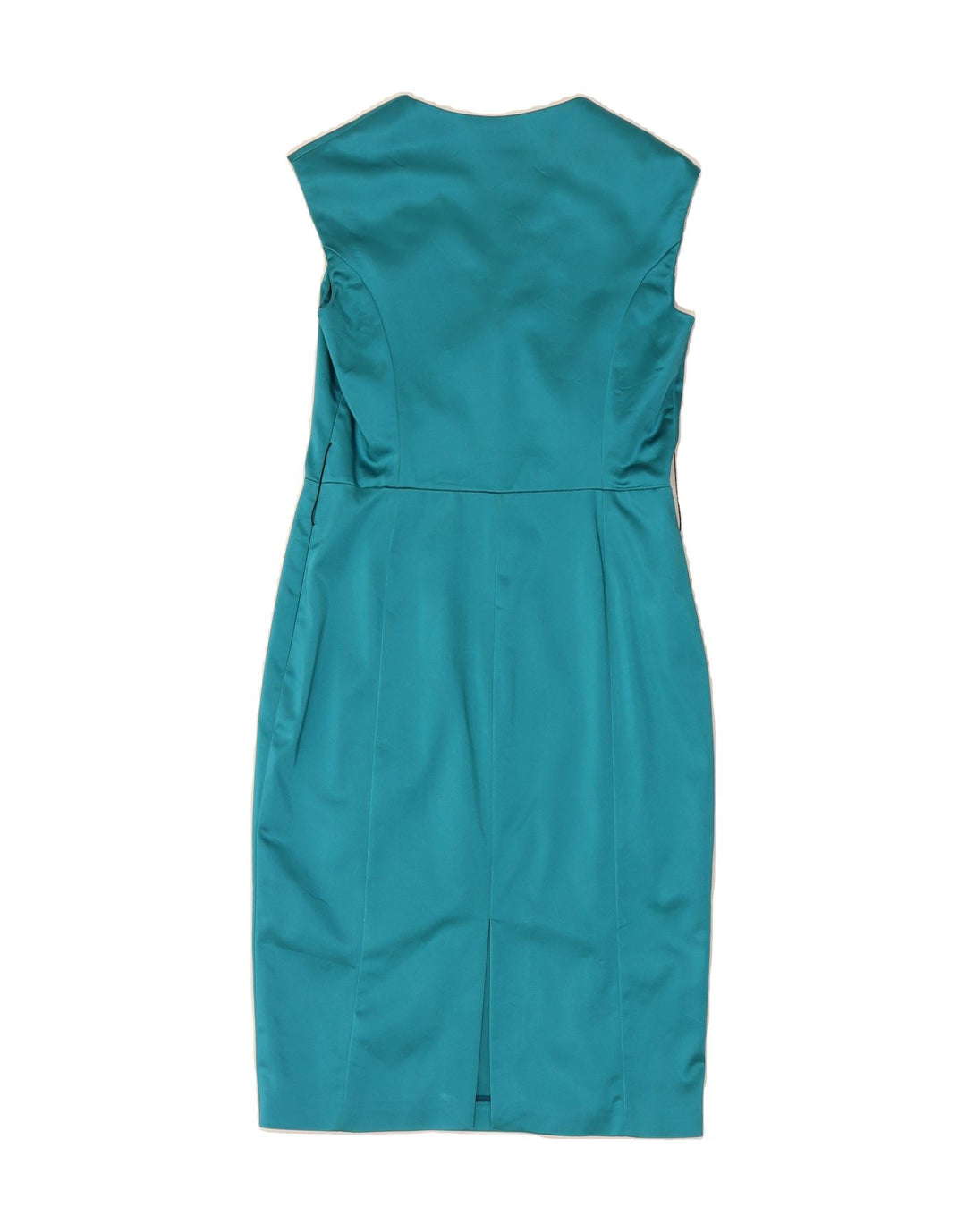 COAST Womens Sheath Dress UK 12 Medium  Blue Acetate Vintage Coast and Second-Hand Coast from Messina Hembry 