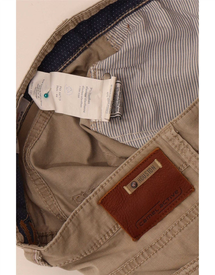 Ανδρικό ίσιο casual παντελόνι Camel Active W33 L36 Μπεζ βαμβακερό