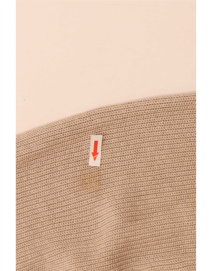Ανδρικό πουλόβερ Marks & Spencer Blue Harbour Polo Neck Jumper Μεγάλο Μπεζ