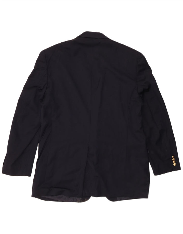 Chaps Ανδρικό μπουφάν σακάκι UK 44 2XL Navy Blue Wool