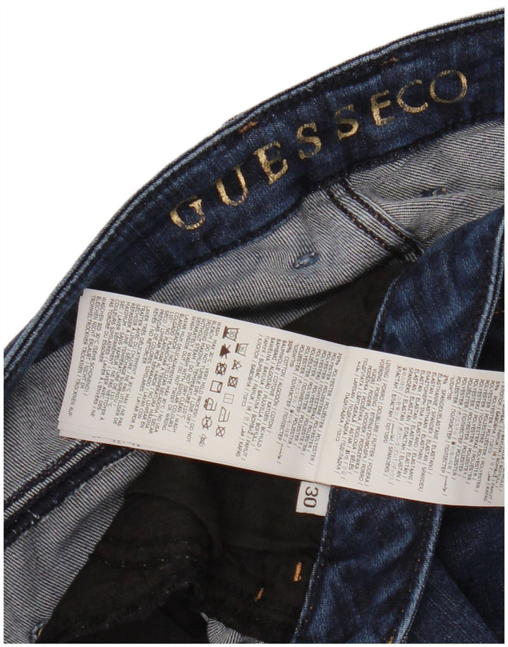 GUESS Γυναικεία ψηλόμεσα Jegging Skinny Jeans W30 L28 Navy Blue Lyocell