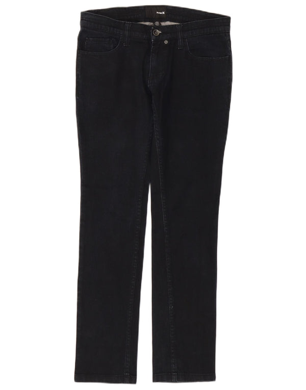 Hurley Γυναικείο Slim Jeans W30 L29 Navy Blue Cotton