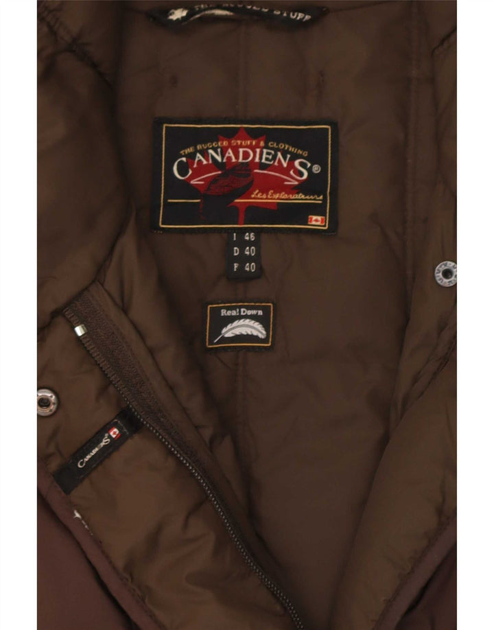Canadiens Γυναικείο Παλτό IT 46 Large Brown