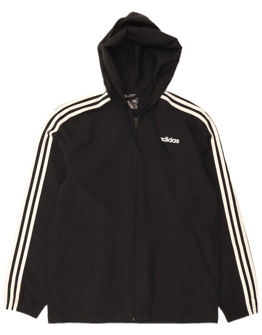 Ανδρική αθλητική φόρμα Adidas με κουκούλα Top Jacket Small Black Polyester