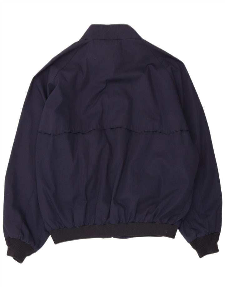 Vintage Ανδρικό Bomber Jacket UK 42 XL Navy Blue Polyester