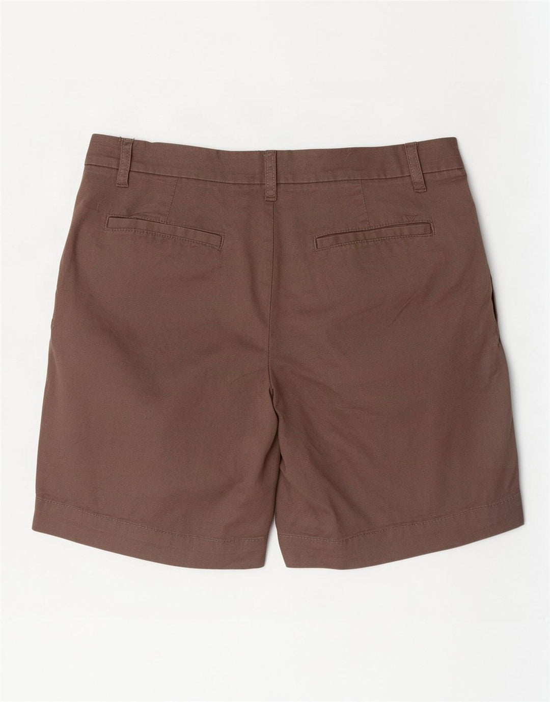 Marks & Spencer Γυναικείο σορτς Chino UK 12 Medium W32 Καφέ βαμβακερό