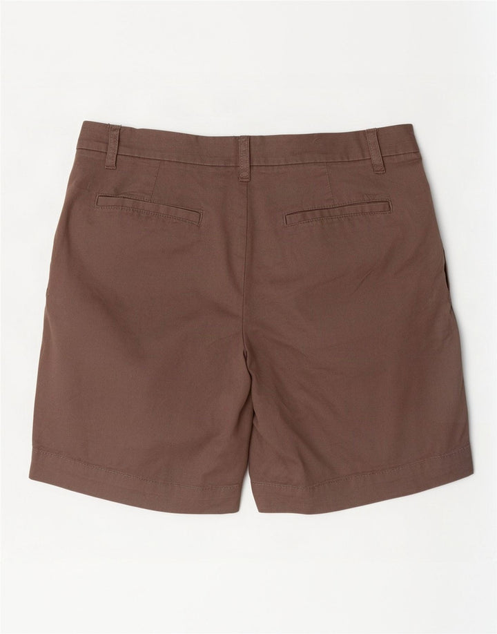 Marks & Spencer Γυναικείο σορτς Chino UK 12 Medium W32 Καφέ βαμβακερό