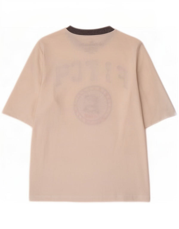 Abercrombie & Fitch Boys γραφικό μπλουζάκι 11-12 ετών λευκό βαμβακερό