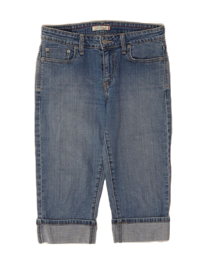 LEVI'S Womens 515 Capri Jeans US 6 Medium W30 L17 Blue Cotton Vintage Levi's and Second-Hand Levi's from Messina Hembry 