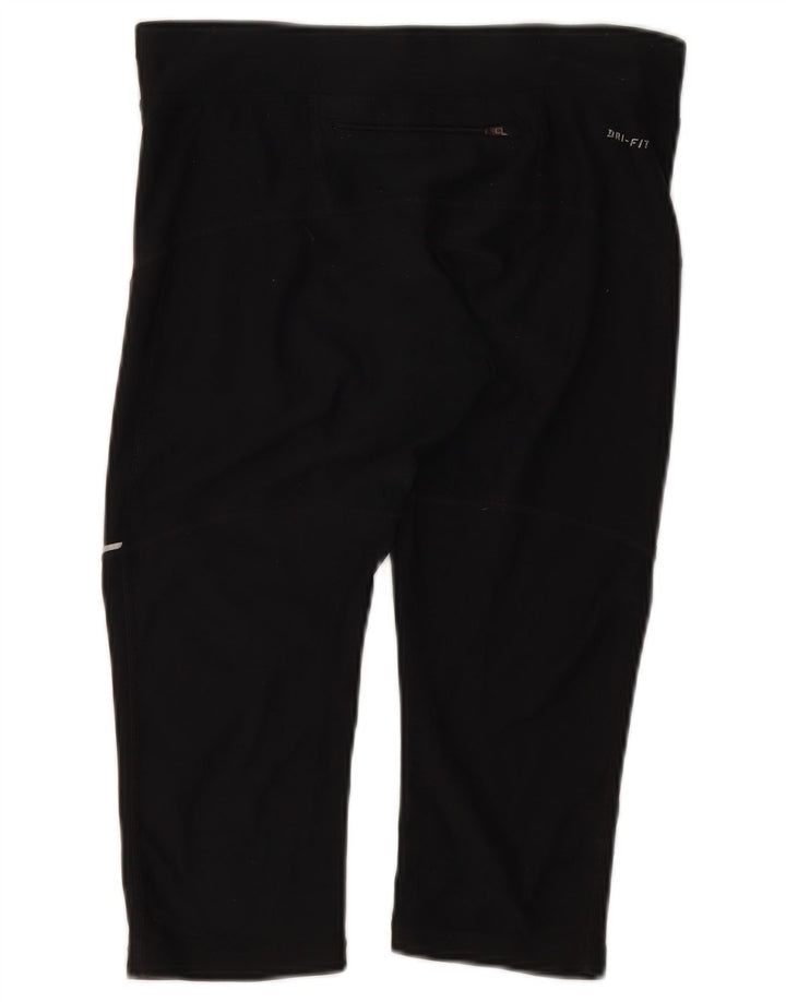 Γυναικεία κολάν Nike Dri Fit Capri UK 10 Small Black Polyester