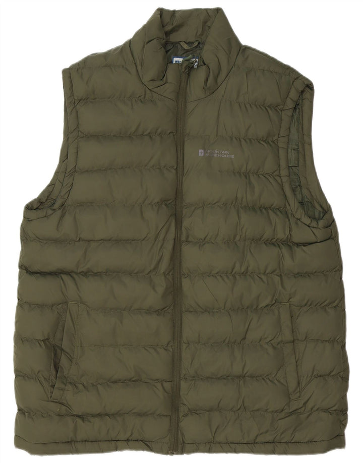 MOUNTAIN WAREHOUSE Ανδρικά padded Gilet UK 42 XL Khaki Nylon