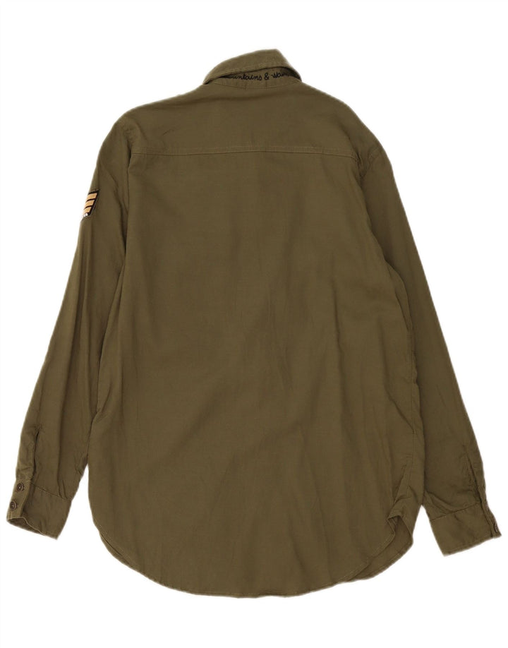 Γυναικείο Στρατιωτικό πουκάμισο Roxy US 4 Small Khaki Lyocell