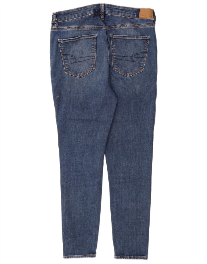American Eagle Γυναικείο Skinny Jeans US 12 Large W30 L27 Μπλε βαμβακερό