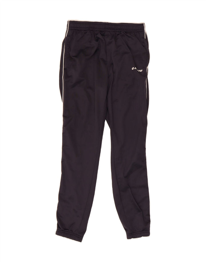 LOTTO Mens Tracksuit Trousers Joggers Medium Navy Blue Polyester Vintage Lotto and Second-Hand Lotto from Messina Hembry 