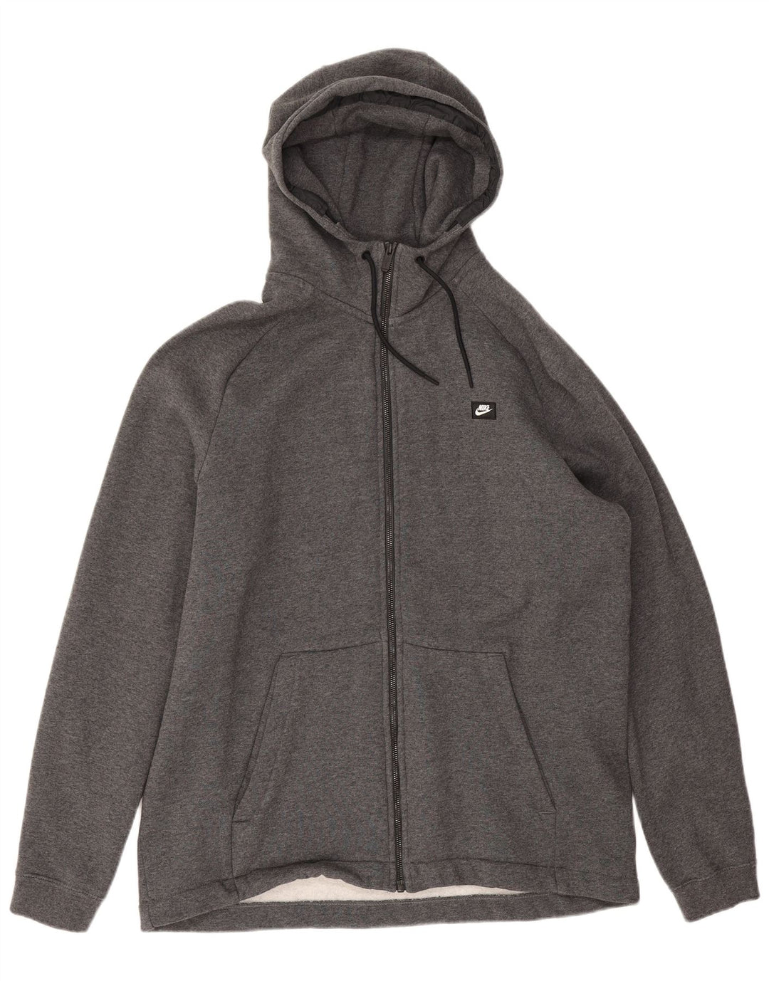 Ανδρικό πουλόβερ Nike με φερμουάρ 2XL γκρι