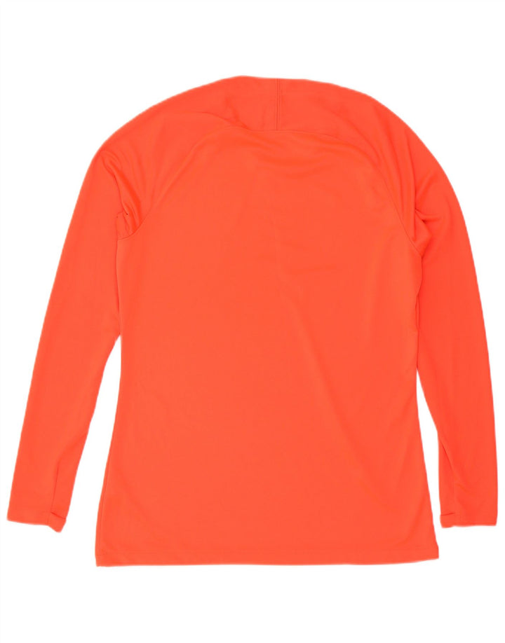 Ανδρικό τοπ Nike Dri Fit Μακρυμάνικο μεγάλο πορτοκαλί