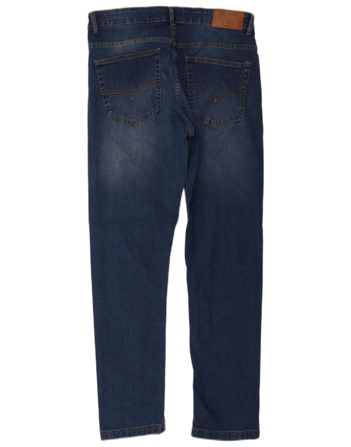Πάγκος Ανδρικό Slim Jeans W32 L30 Μπλε Βαμβακερό