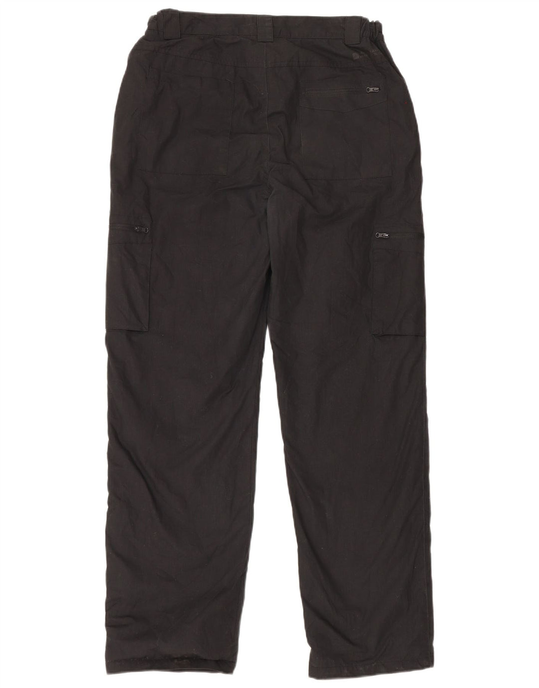 Mountain Warehouse Ανδρικό ίσιο παντελόνι Cargo W32 L31 Μαύρο πολυεστέρα