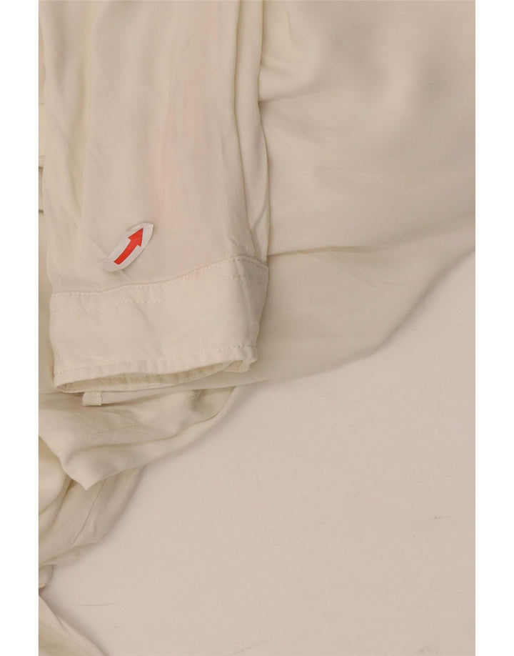 Γυναικείο πουλόβερ Longline Dack's UK 16 Large Off White Rayon