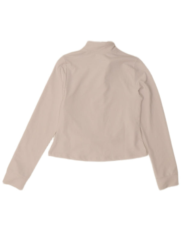 Ellesse Γυναικεία αθλητική φόρμα Top Jacket UK 10 Small White Polyester