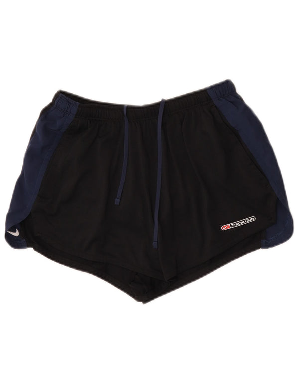 Γυναικείο αθλητικό σορτς Nike Dri Fit UK 12 μεσαίου μαύρου πολυεστέρα