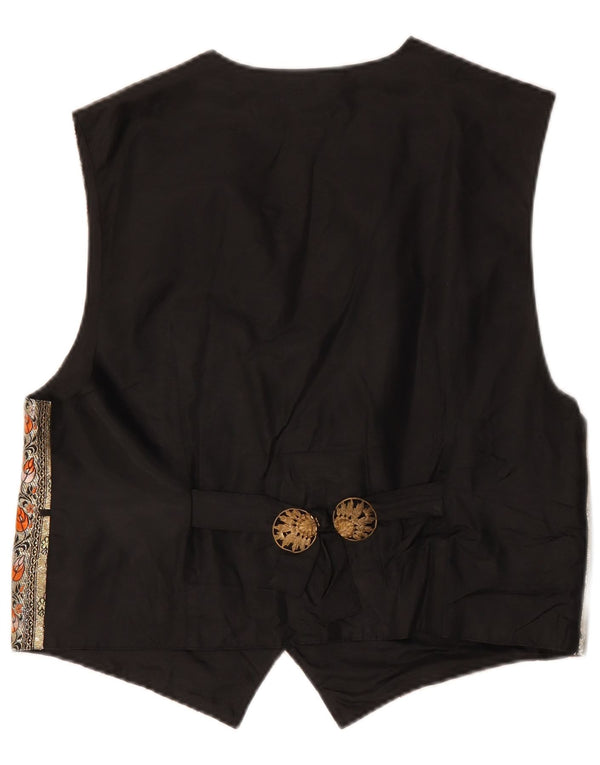 Signe Incognito Womens Waistcoat UK 14 Medium Multicoloured Floral