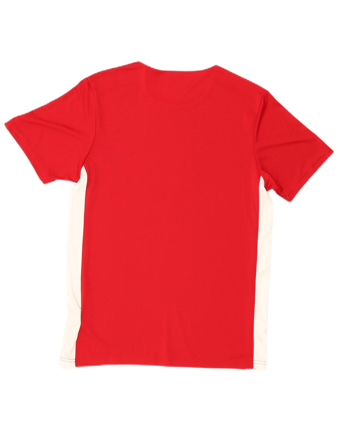 Adidas Ανδρικό T-Shirt Aeroready Top Medium Red Colorblock Πολυεστέρας