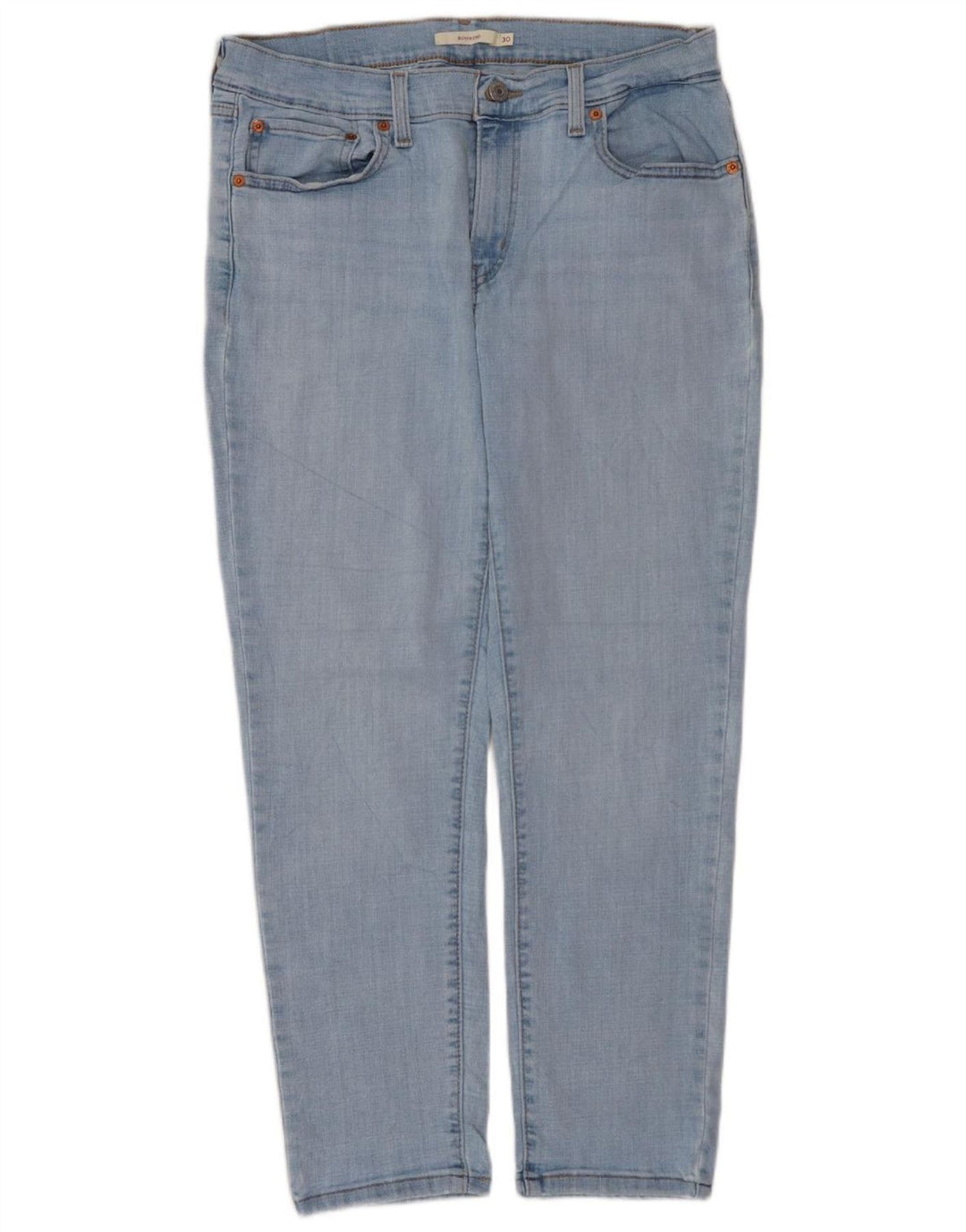LEVI'S Γυναικείο Boyfriend Slim Jeans W30 L27 Μπλε βαμβακερό