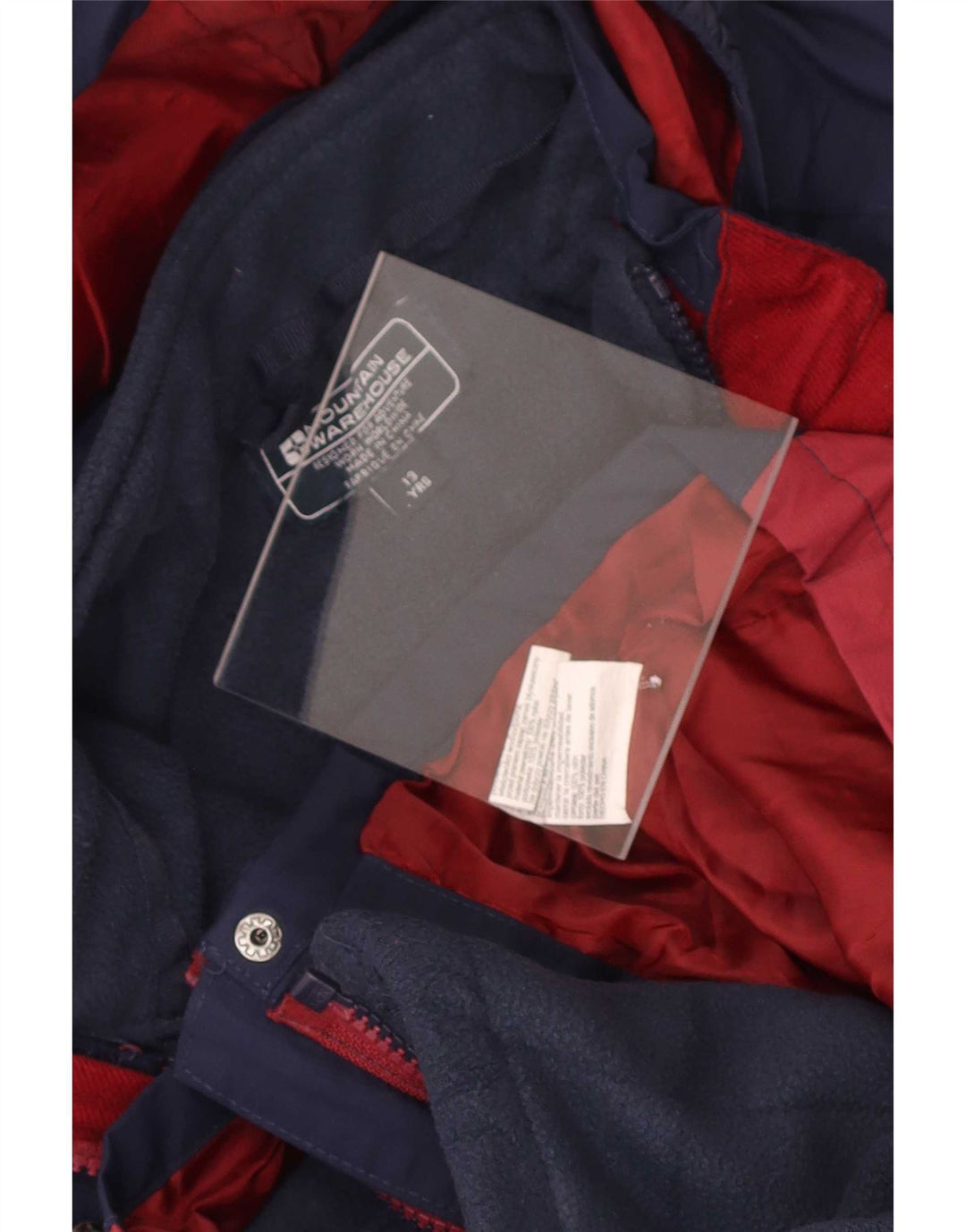 Mountain Warehouse Boys Windbreaker Jacket 12-13 Years Navy Blue