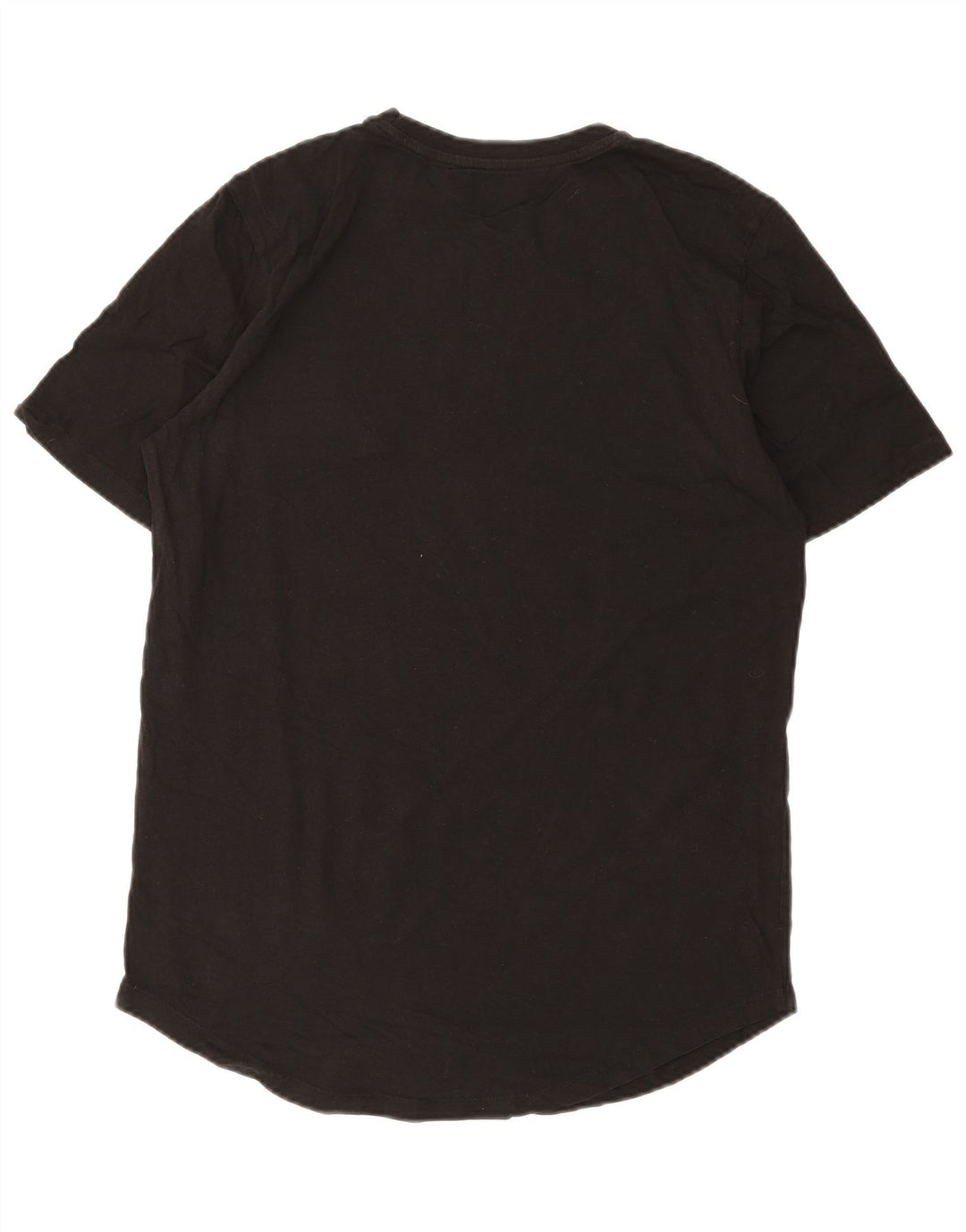 Jack & Jones Ανδρικό T-Shirt Top Μεσαίο μαύρο βαμβακερό