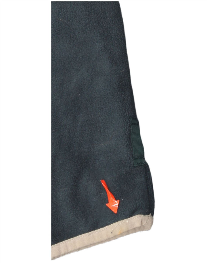 Eddie Bauer Γυναικείο Fleece Jacket UK 12 Medium Navy Blue Polyester