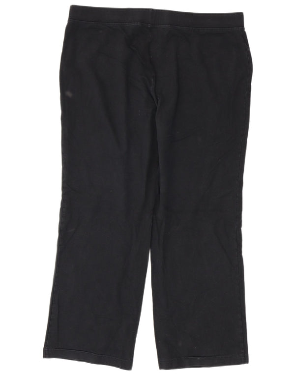 Marks & Spencer Γυναικεία φόρμα παντελόνι UK 18 XL Μαύρο βαμβακερό
