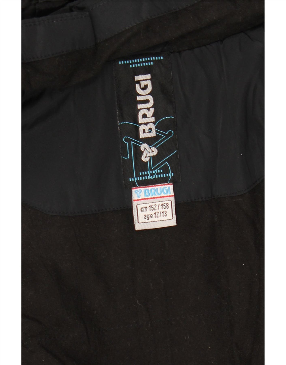 Μπουφάν BRUGI Girls Hooded padded Jacket 12-13 Years Black