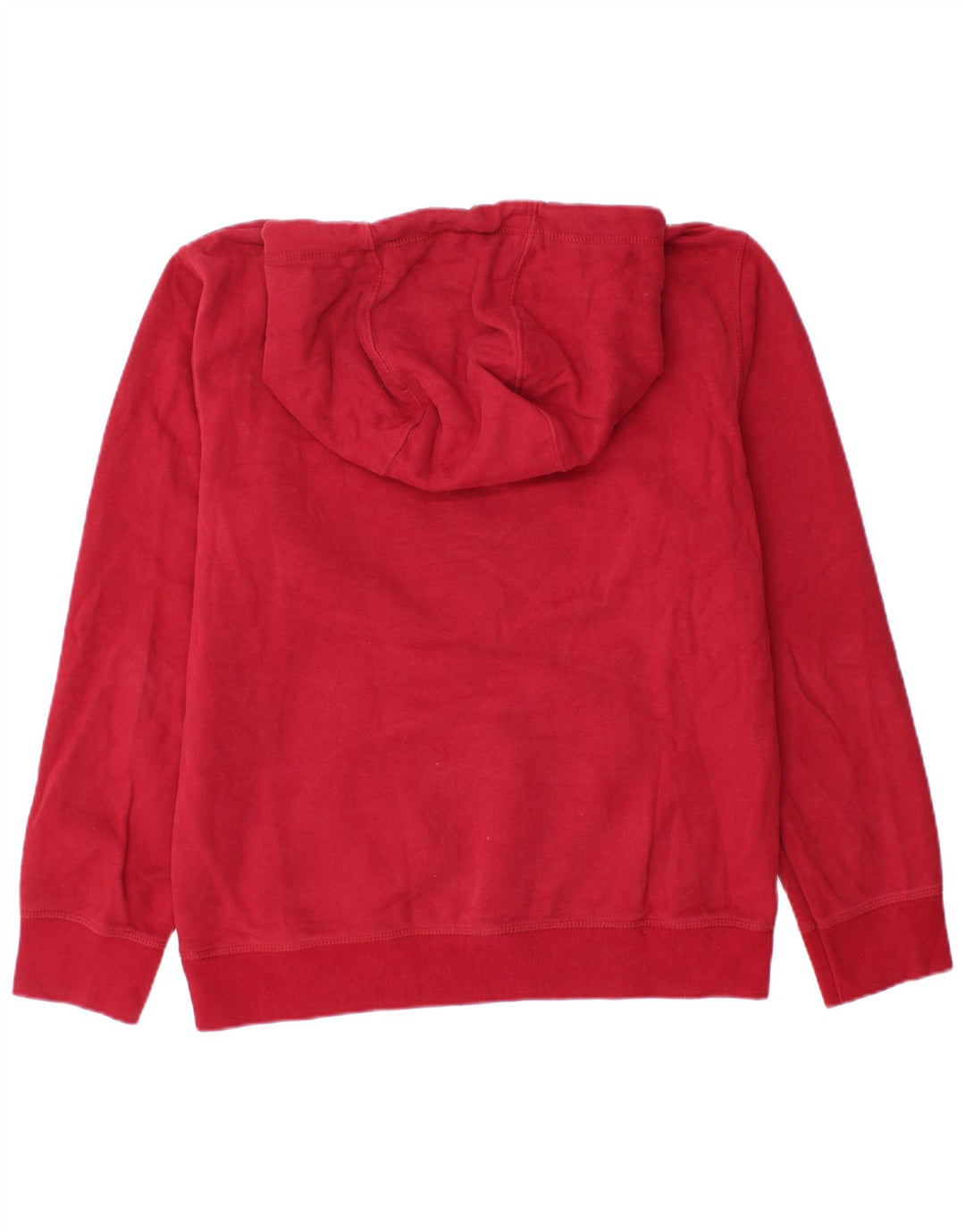 Crew Clothing Ανδρικά Hoodie Jumper Μεσαίο κόκκινο βαμβακερό