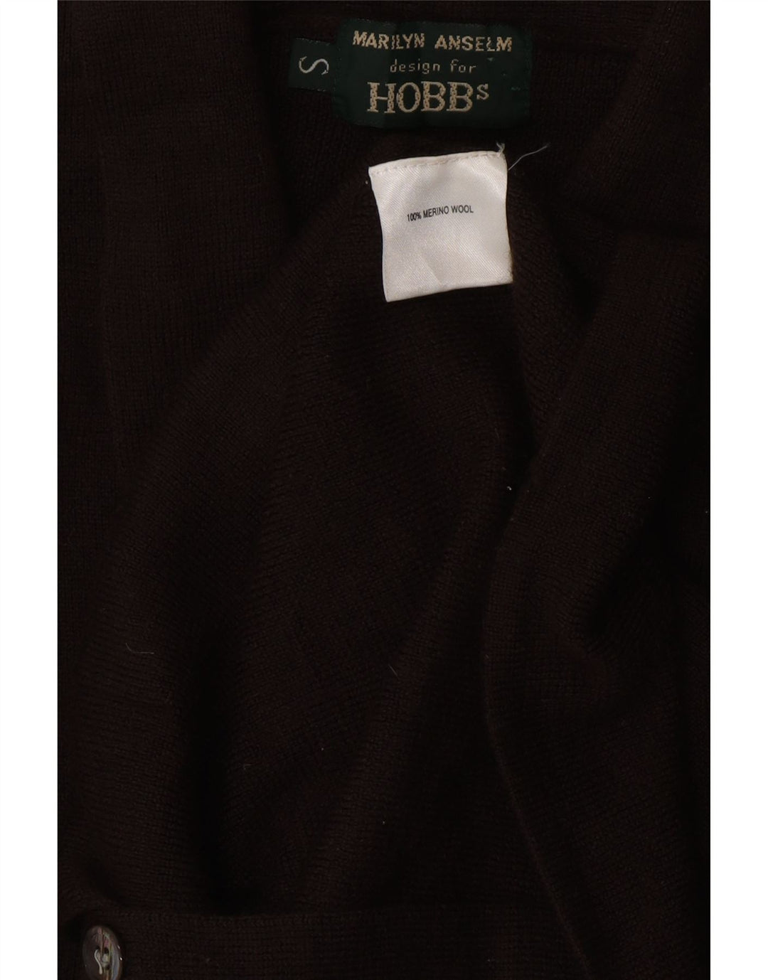 Γυναικεία ζακέτα HOBBS UK 8 Μικρό καφέ μαλλί μερινό