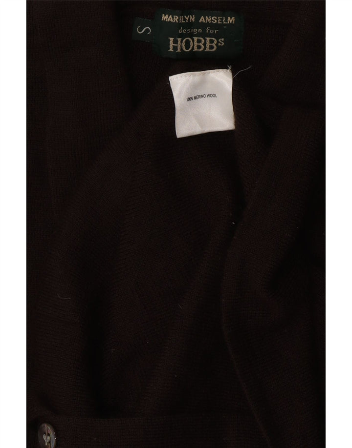 Γυναικεία ζακέτα HOBBS UK 8 Μικρό καφέ μαλλί μερινό