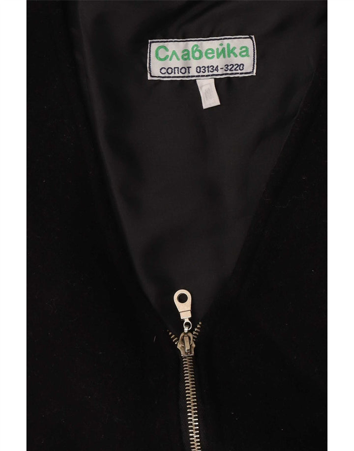 Vintage γυναικείο γιλέκο UK 14 Medium Black
