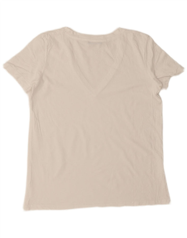 Zara Γυναικείο T-Shirt Top UK 10 Small White
